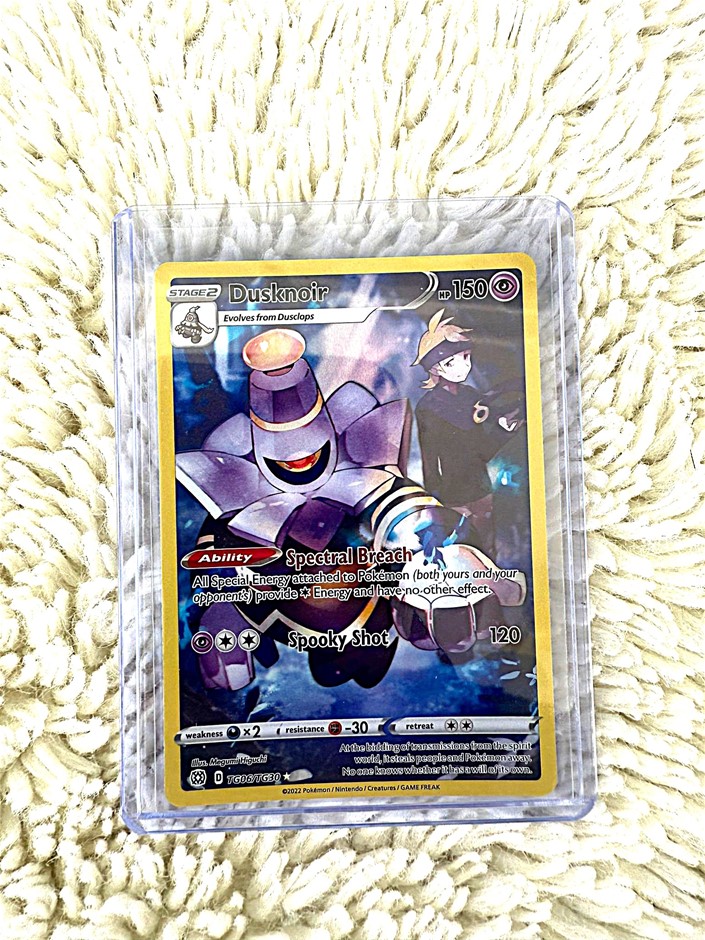 2022 Pokémon Dusknoir TG06/TG30 Trainer Gallery Astral Radiance