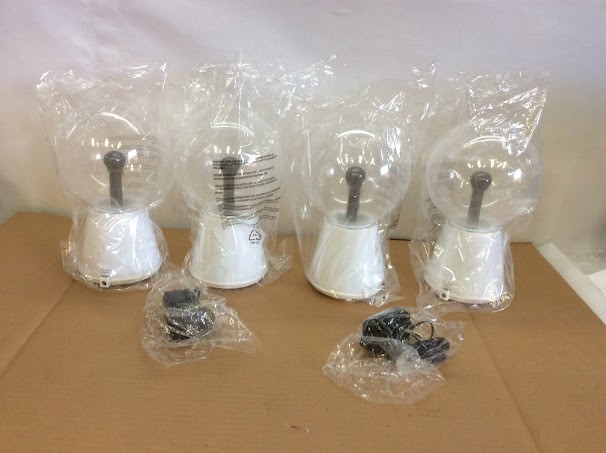 Museum of ILLusions PH6034FB Red Plasma Lights (Lot of 4)