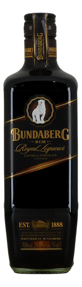 Bundaberg Rum Royal Liqueur coffee & chocolate (1x 700mL)