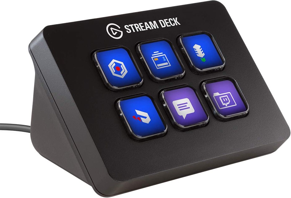 ELGATO Stream Deck Mini – Compact Studio. NB: minor use, no box.