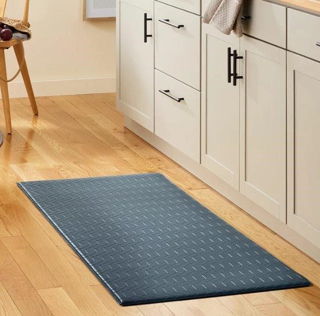 TOWN & COUNTRY LIVING Kitchen Runner Floor Mats, 50cm x 139cm, Navy.