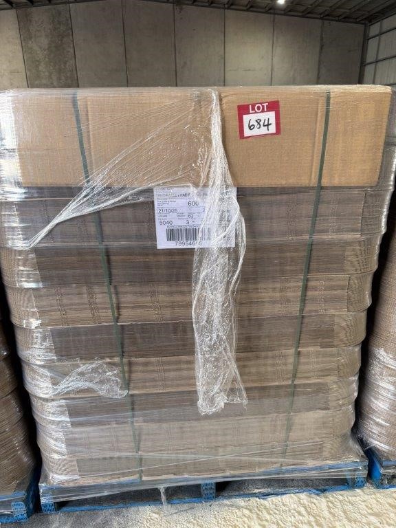 Approx. 600 x SIGNET PTY LTD Cardboard 1816 Pallet Pad