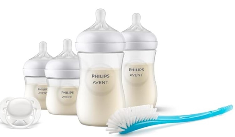 PHILIPS Avent Natural Response Baby Bottle Starter Set (2 x 125ml, 2 x 260m