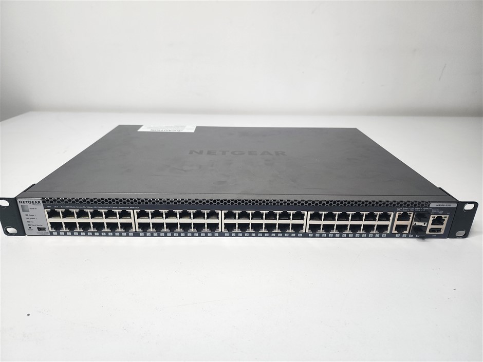 Netgear Prosafe M4300-52G PoE+ 48 Port Gigabyte Switch