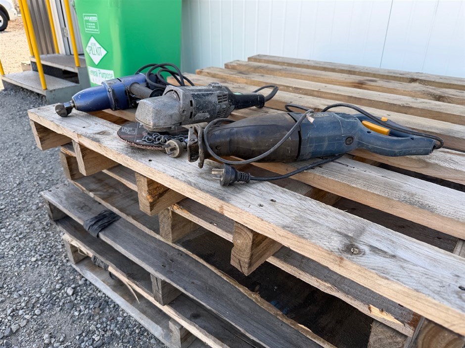 3 x Assorted Electrical Power Tools