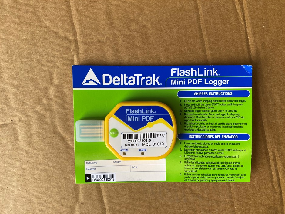FlashLink Mini PDF Temperature Logger