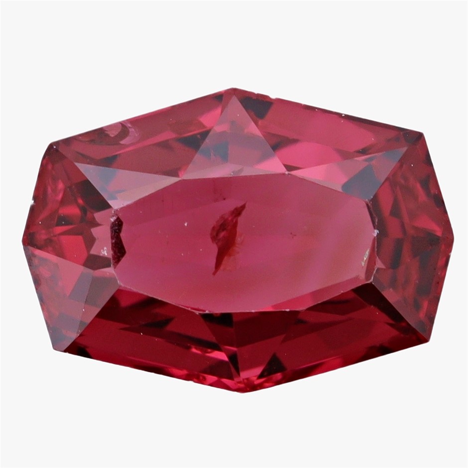 2.37 Carats Pinkish Red Rhodolite Garnet