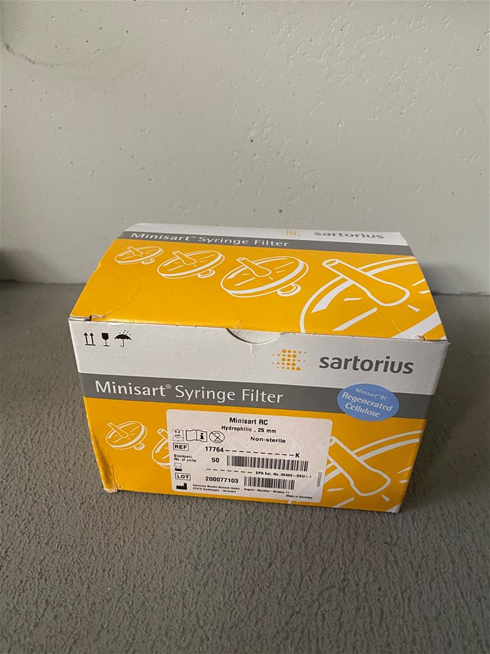 Minisart RC, Hydrophilic, 25 mm (Orange)