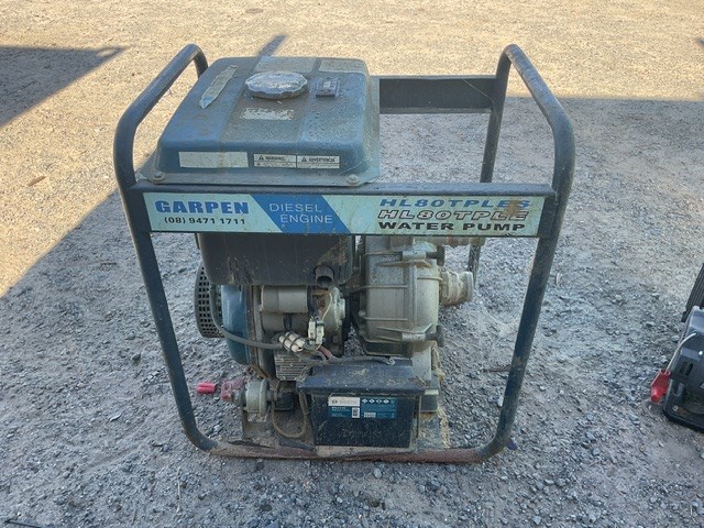 <p>Garpen HL80TPLE Diesel Driven Water Pump</p>