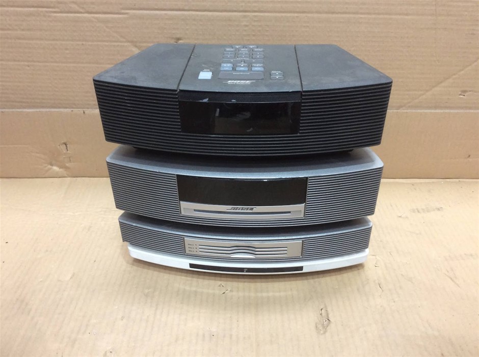 Bose Mix Model Wave Music System (Lot of 4)