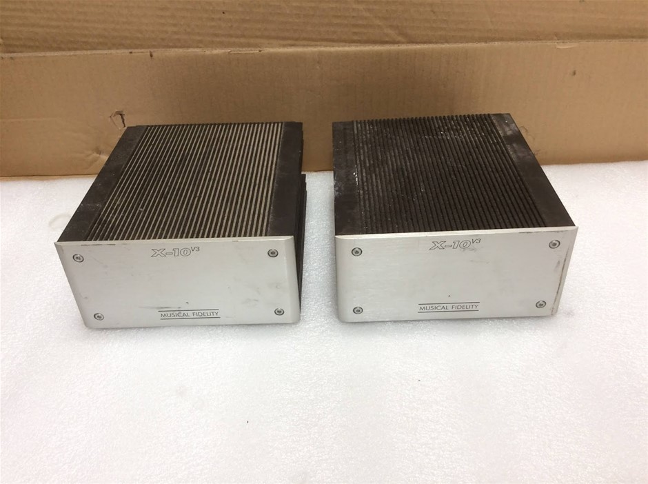 Musical Fidelity X-10 V3 Tube Buffer (Lot of 2)