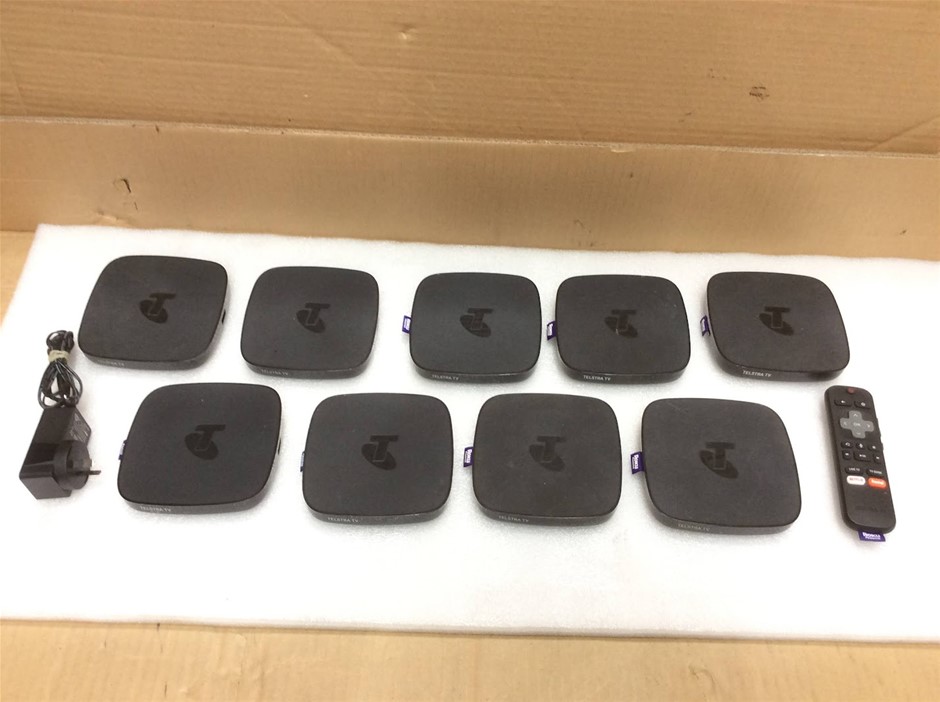 Telstra TV Roku 4701TL Media Streaming Box (Lot of 9)