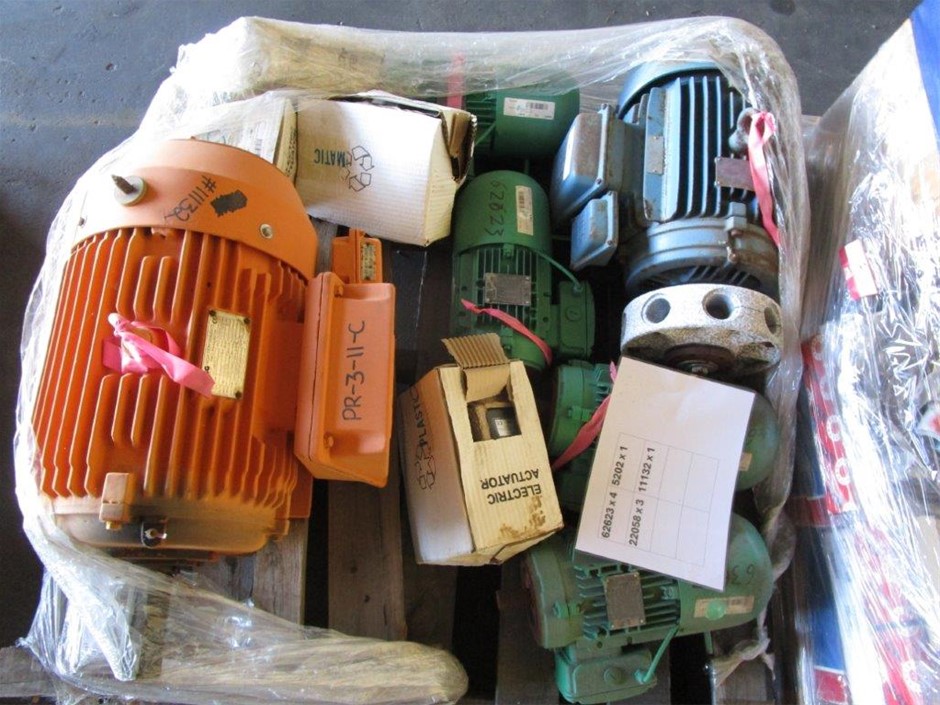 Qty Industrial Electric Motors And Actuators