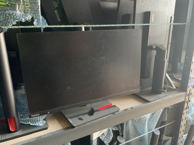<p>Approx 15 Assorted Computer Monitors </p>