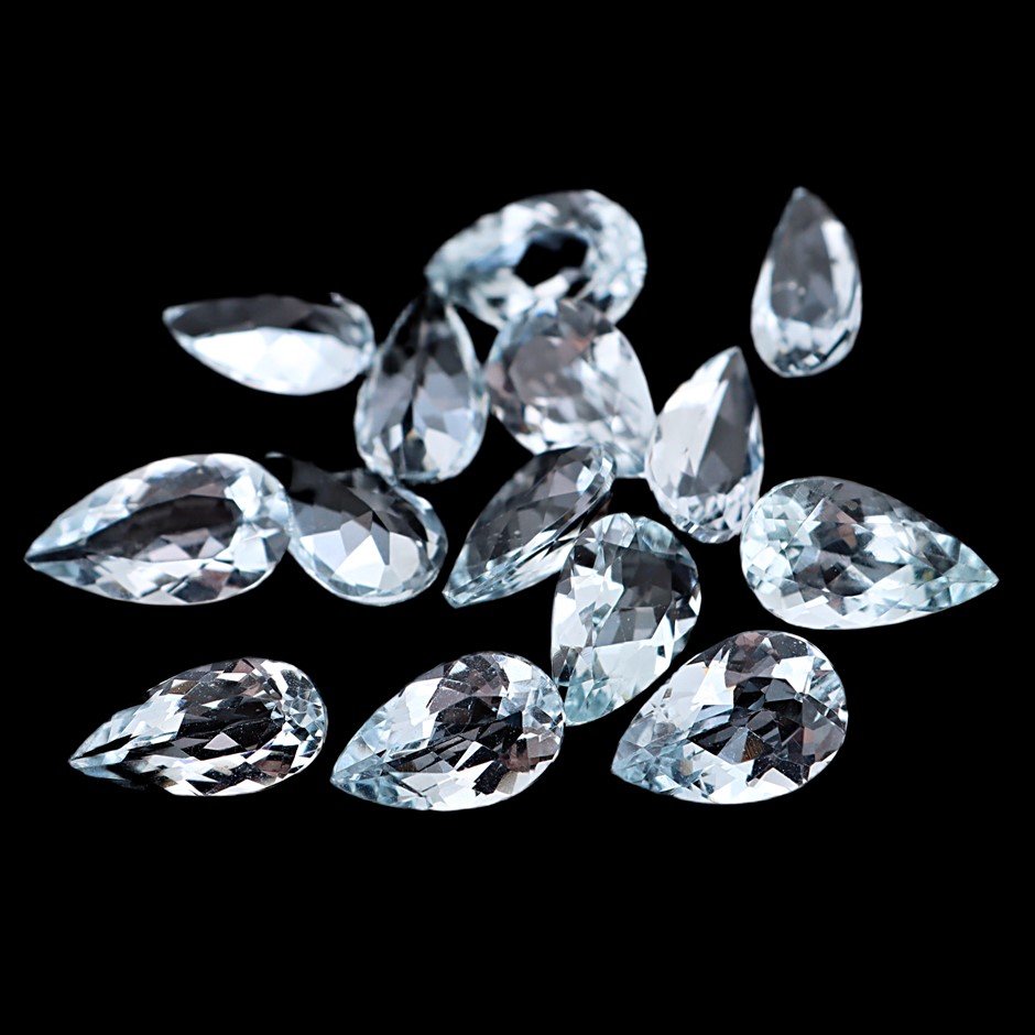 14.69 Carats Light Blue Aquamarine