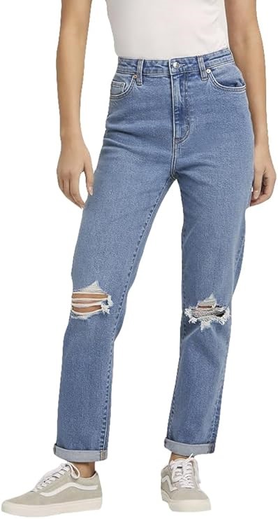 RIDERS By LEE Women's Hi Mom Jean, Size 12R, Blue Viewpoint (SZ1), 552075.