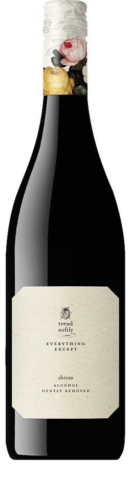 Tread Softly 'Everything Except' Shiraz (Zero Alcohol) 2022 (6x 750mL) SA