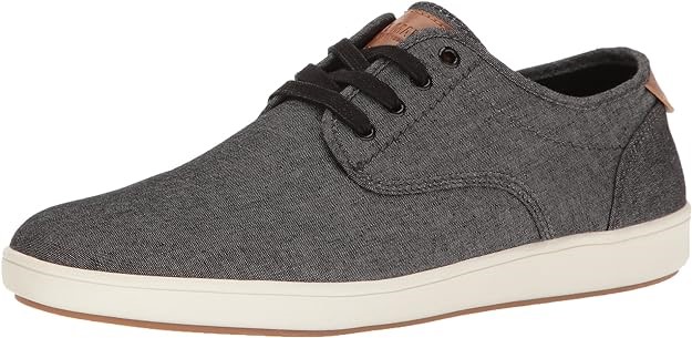 STEVE MADDEN Men's Fenta Sneaker, 8, Black Fabric, 019075. Buyers Note - D