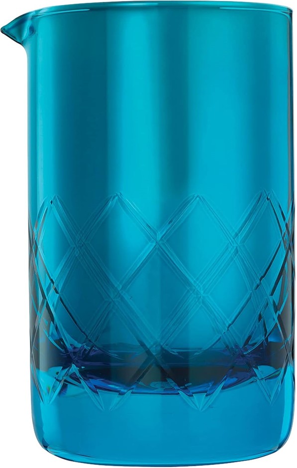 BARFLY Mixing Glass, Blue, 17 Oz (500ML).