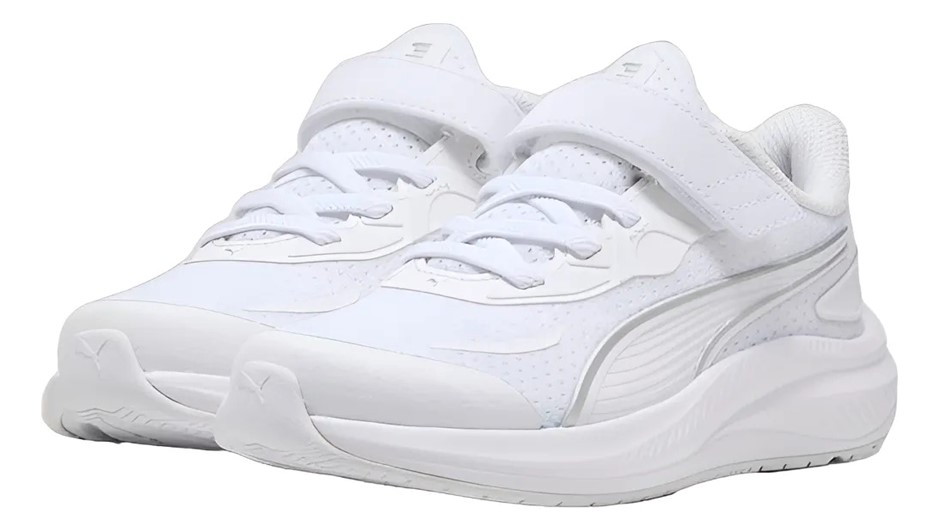 PUMA Kids' Skyrocket 2 AC+ PS Shoes, Size US3.5C, White (05), 233057. Buye