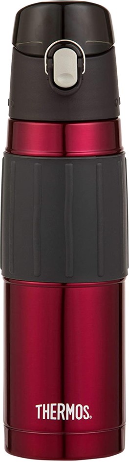 THERMOS Stainless Steel Vacuum Insulated Hydration Bottl, 530ml, Red. Buye