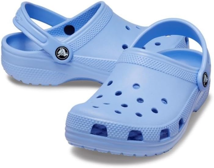 CROCS Kids Classic Clog, USC6/EU22-23, Moon Jelly, 206990. Buyers Note - D