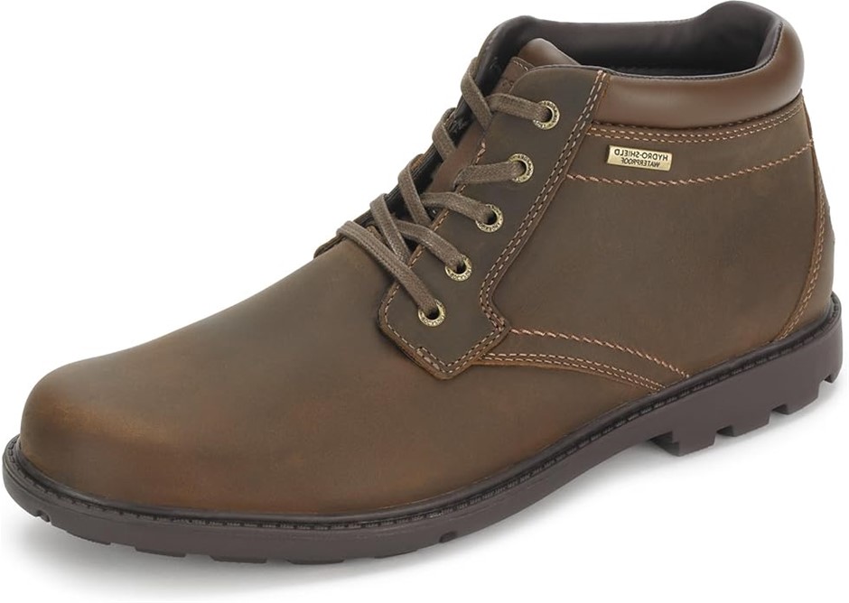 ROCKPORT Men's Storm Surge Water Proof Plain Toe Boot, Size US7W/EU40/UK6.5