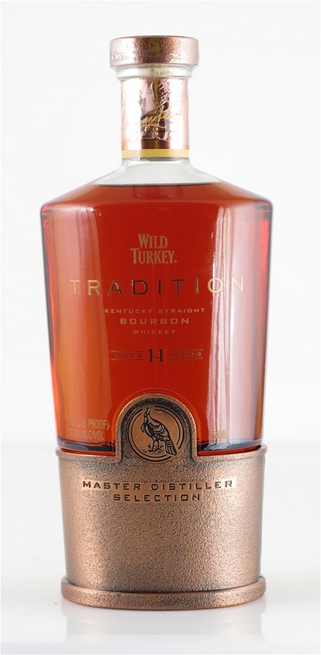 Wild Turkey Tradition Master Distiller Selection 14 Yo Bourbon 1 X 750ml Auction Graysonline Australia