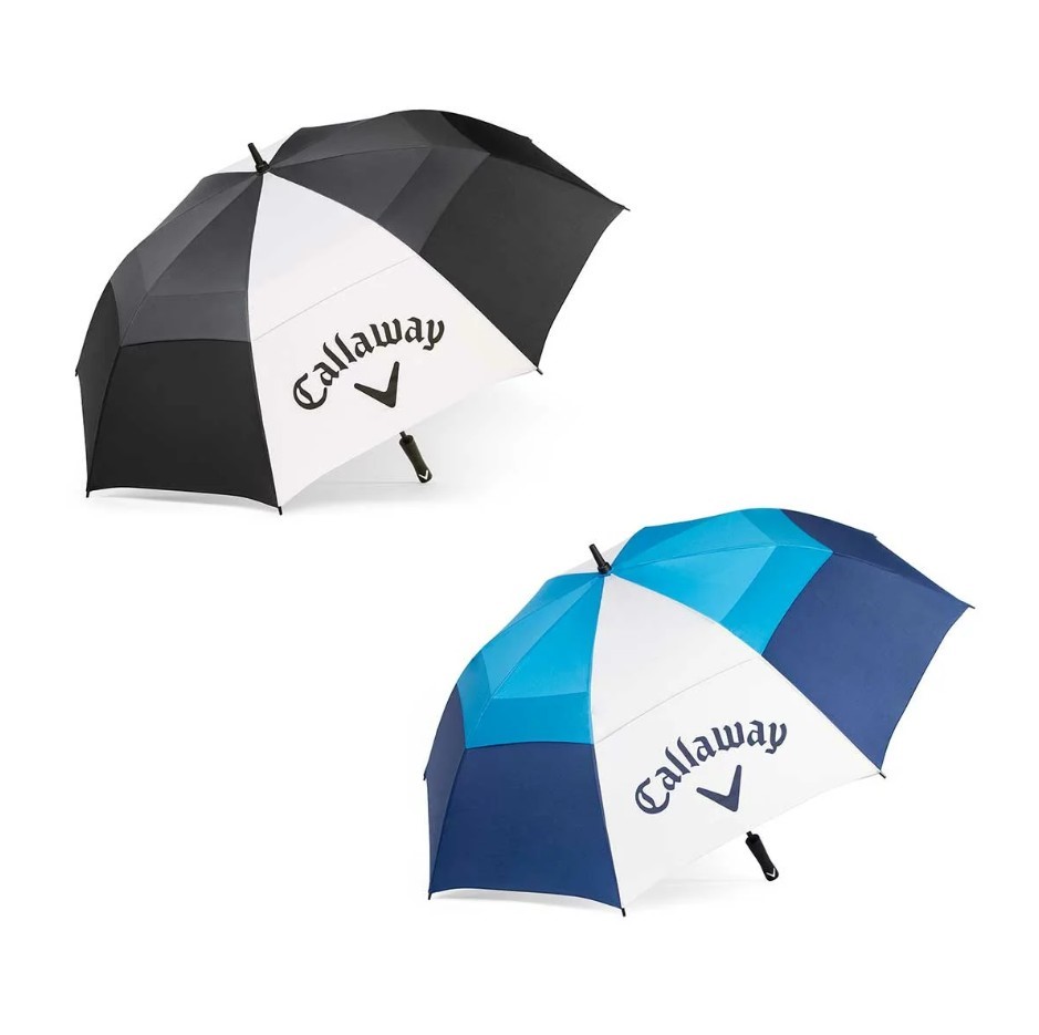 CALLAWAY Auto Open Vented Golf Umbrella 2-Piece, 157cm.