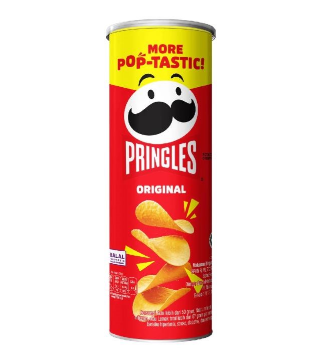 9 x PRINGLES Original Flavour, 102g.