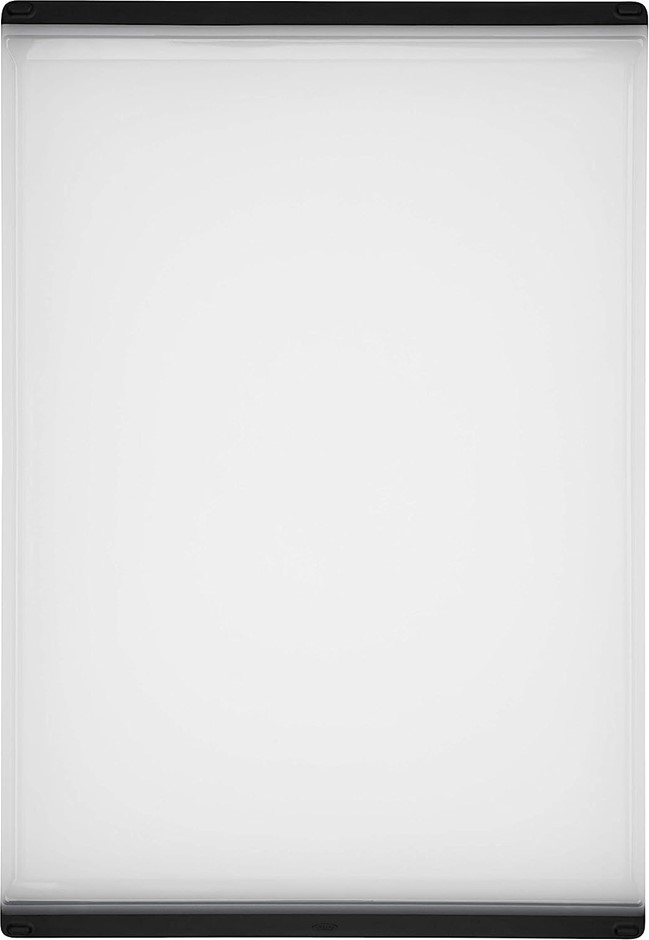 OXO Double Sided Carving and Cutting Board, Large, Translucent, 54 x 37 x 1