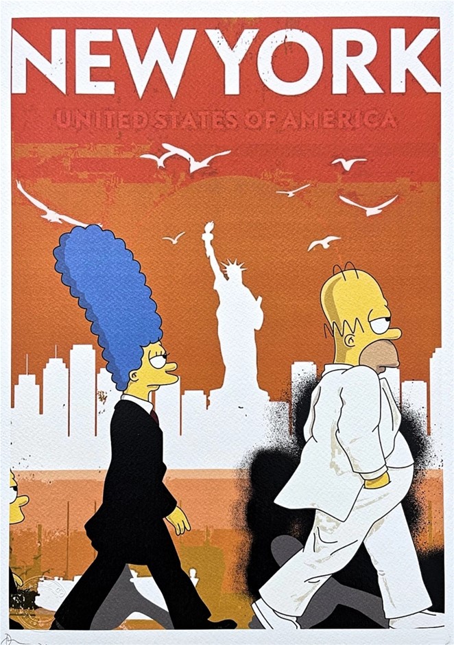 Death NYC Ltd Ed. Signed Graffiti Pop Art Print