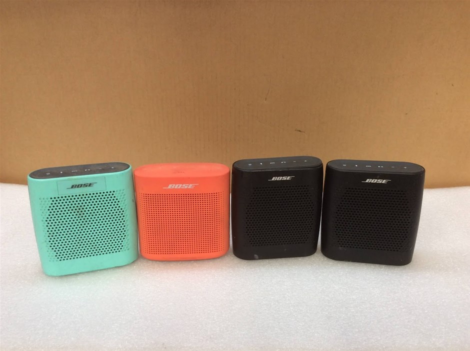 Bose SoundLink Color II Bluetooth Speaker (Lot of 4)