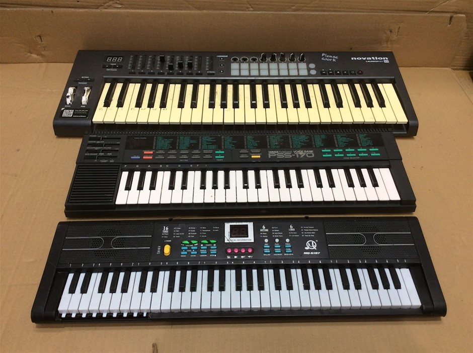 Novation Launchkey 49 MIDI Keyboard Controller, Yamaha Electronic Keyboards
