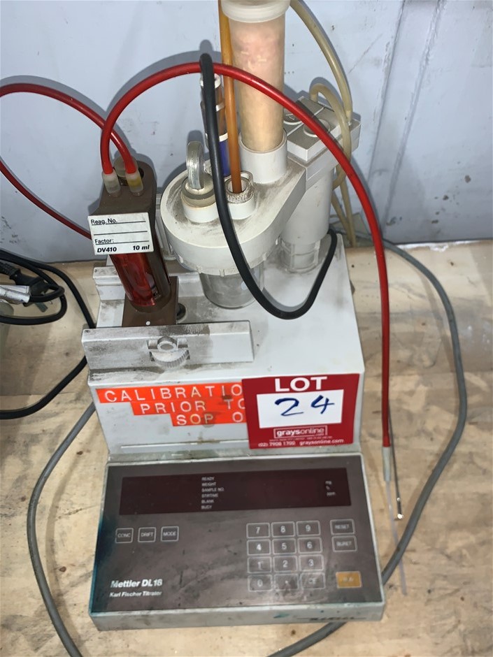 Mettler DL18 Karl Fischer Titrator