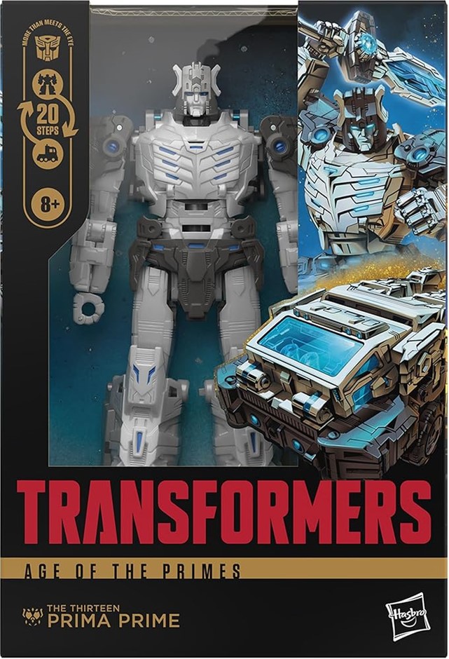 TRANSFORMERS Age of The Primes Voyager Class The Thirteen Prima Prime, 7-in