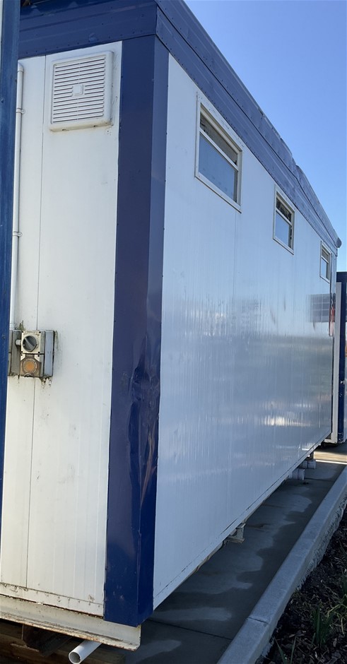 Portable Toilet Block - 6.0m x 3.0m - M-F - Cyclone Rated - Pakenham