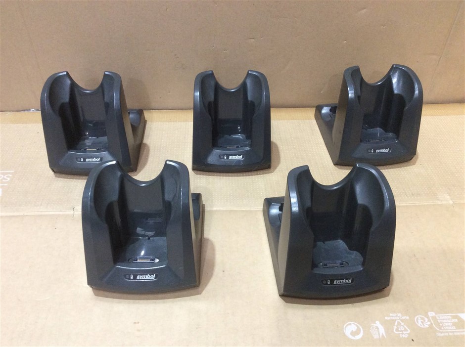 Symbol CRD3000-1000R Single-Slot Charging Cradle (Lot of 5)