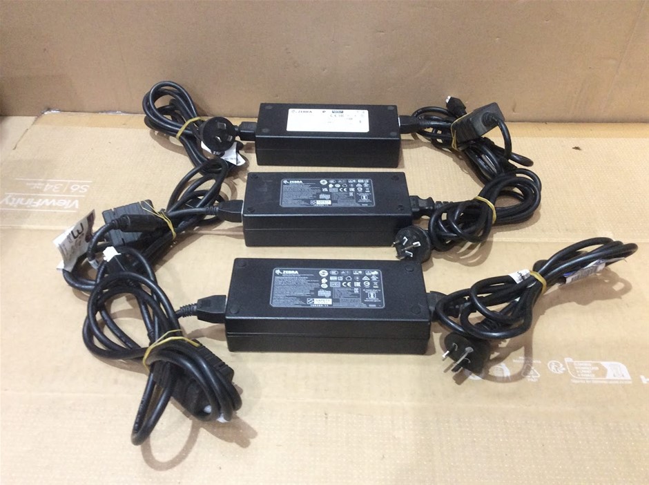 Zebra PS000086A01 and SAWA-58-90012A Power Adapter (Lot of 2)