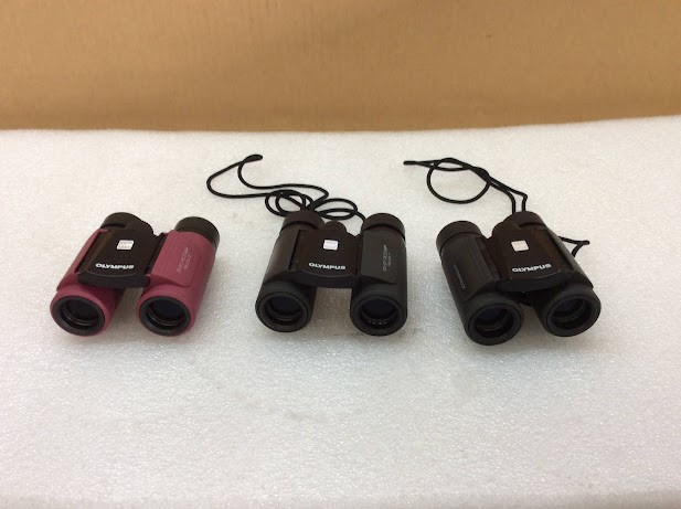 Olympus Mixed Model Waterproof Binoculars (Lot of 3)