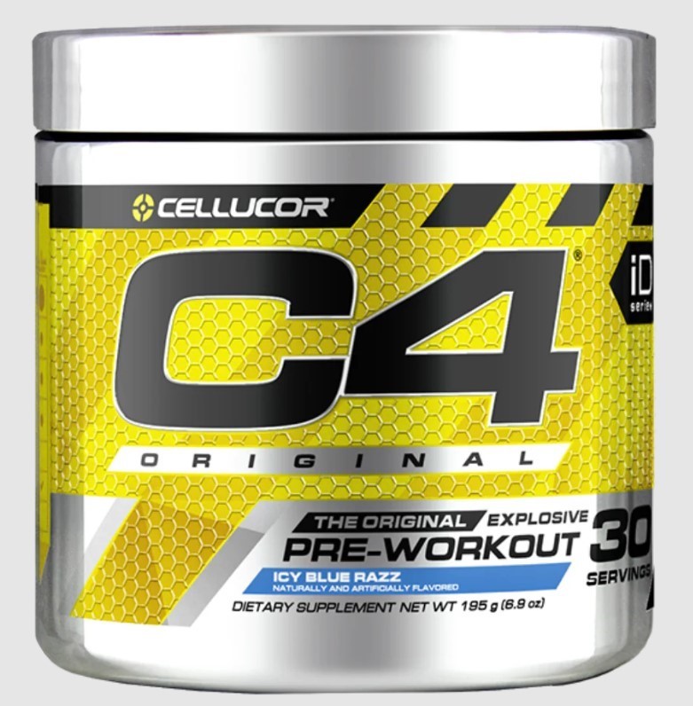 CELLUCOR C4 Original Pre Workout 30 Servings Icy Blue Razz, 1 Piece Buyers