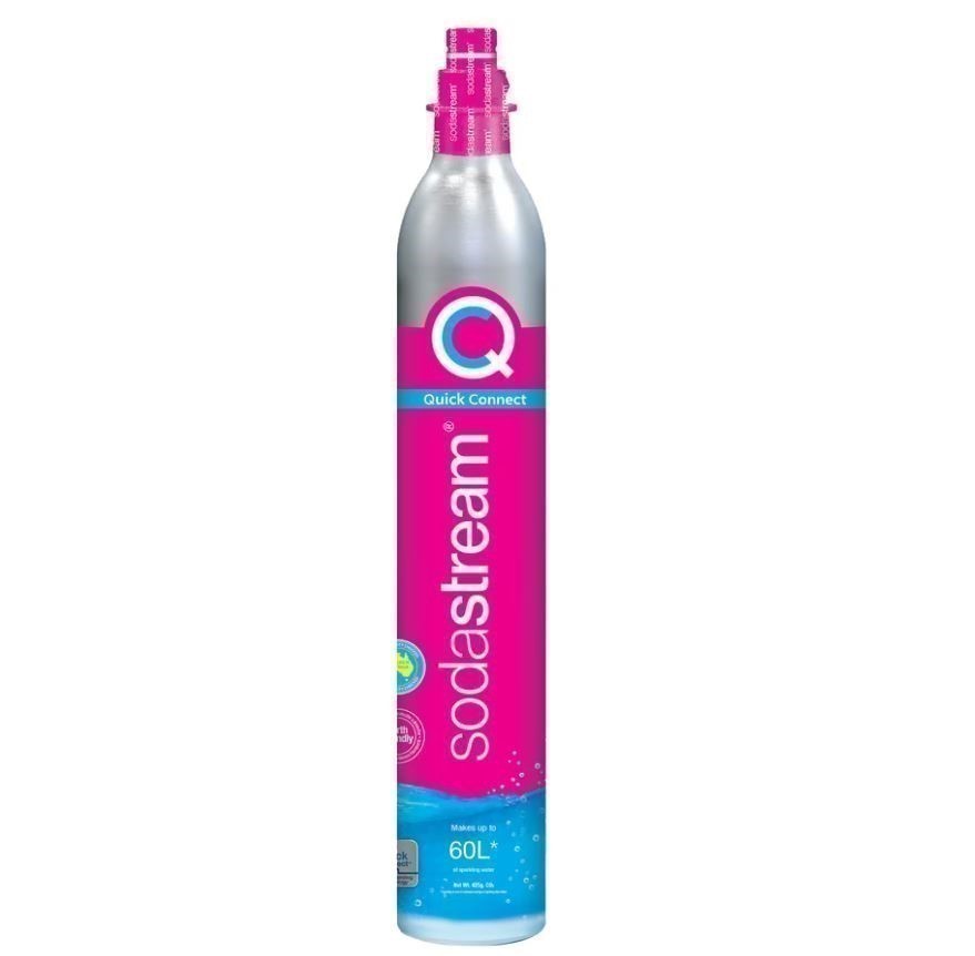 2 x SODASTREAM Quick Connect CO2 Cylinder, 60L. N.B: Minor use.