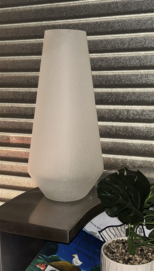 Parisi Tall White Vase