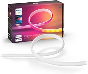 PHILIPS Hue Gradient Ambiance Lightstrip Base Kit, 2 Metre Length, White.