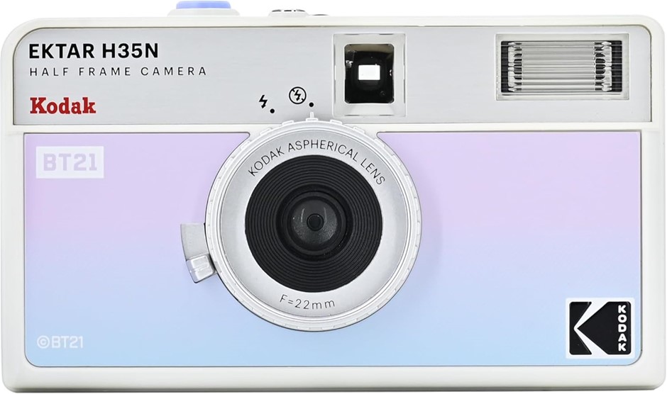 KODAK (BT21 Edition, Single) EKTAR H35N Half Frame Film Camera, 35mm, Reusa
