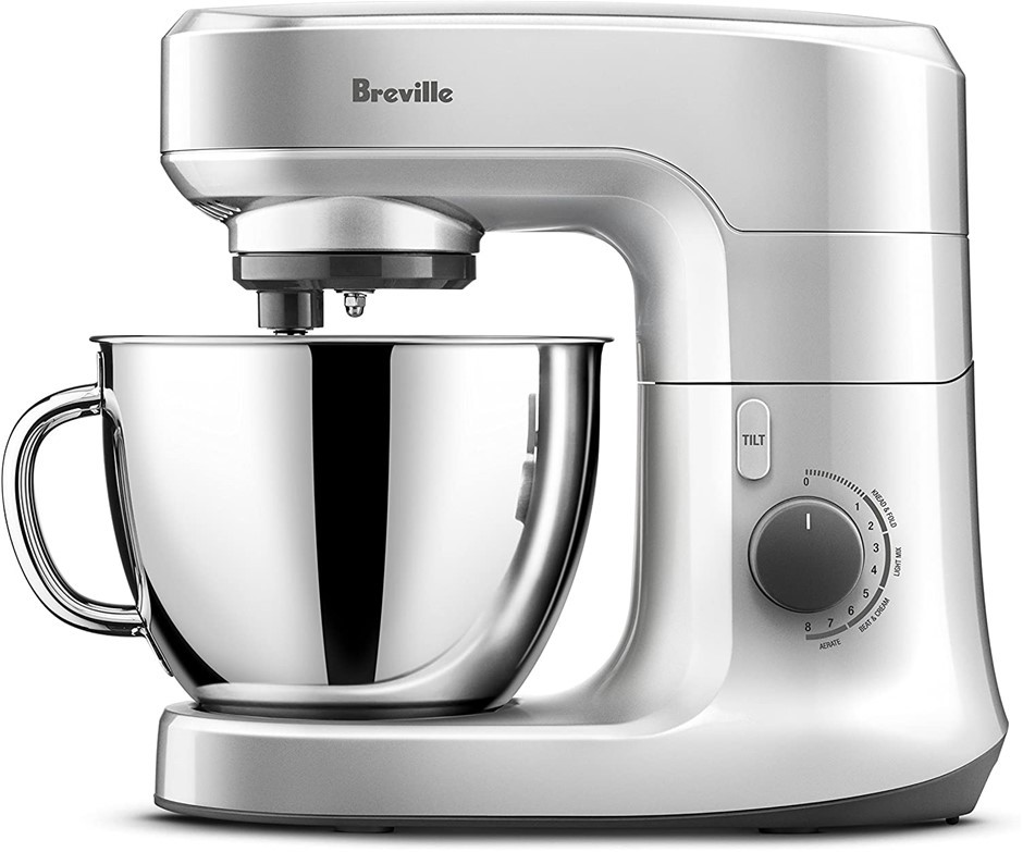 BREVILLE Bench Mixer, Model LEM250SIL, 700W, 4.5L. <b>Important Notice:</b>