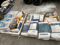 Qty 25 Bags Gyprock Plaster and Render