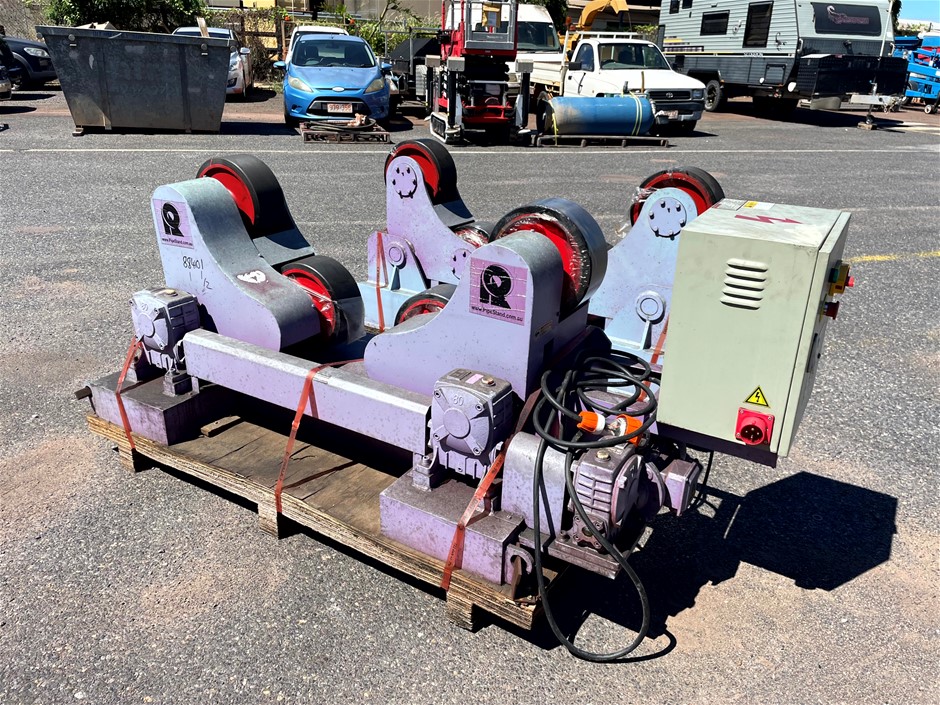 Heavy-Duty Pipe Welding Rotator by Purple Engineering