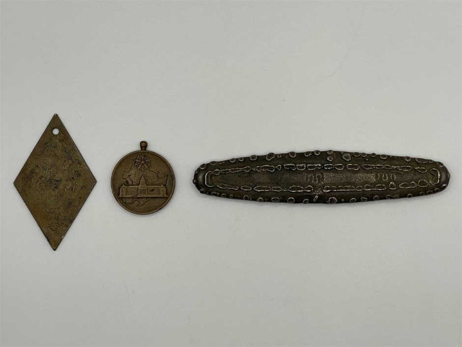 3 x Asstd Thai & Chinese Historical Items