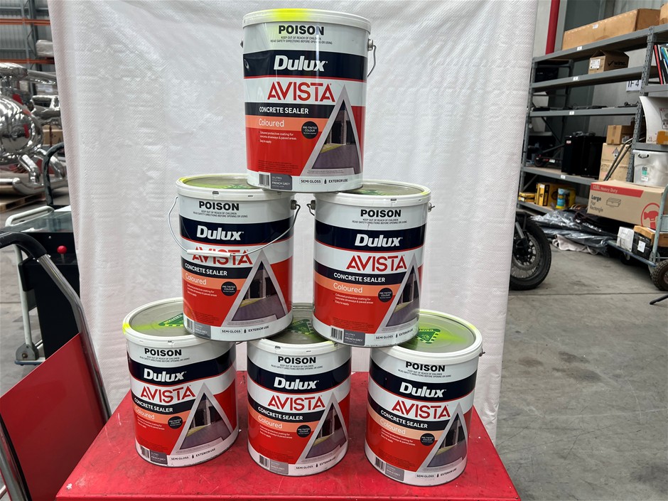 Assorted 10Lt Tins of Paint x 6